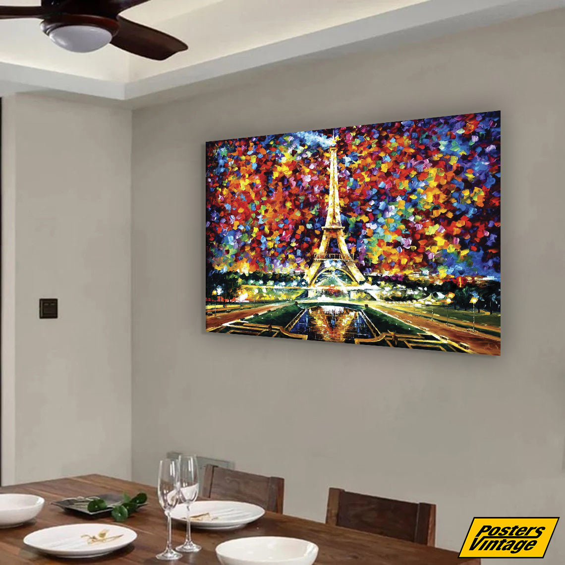 TORRE EIFFEL ILUSTRACION ARTISTICA